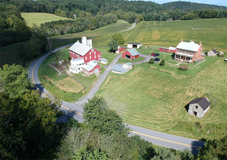 Dairy farm in Maryland